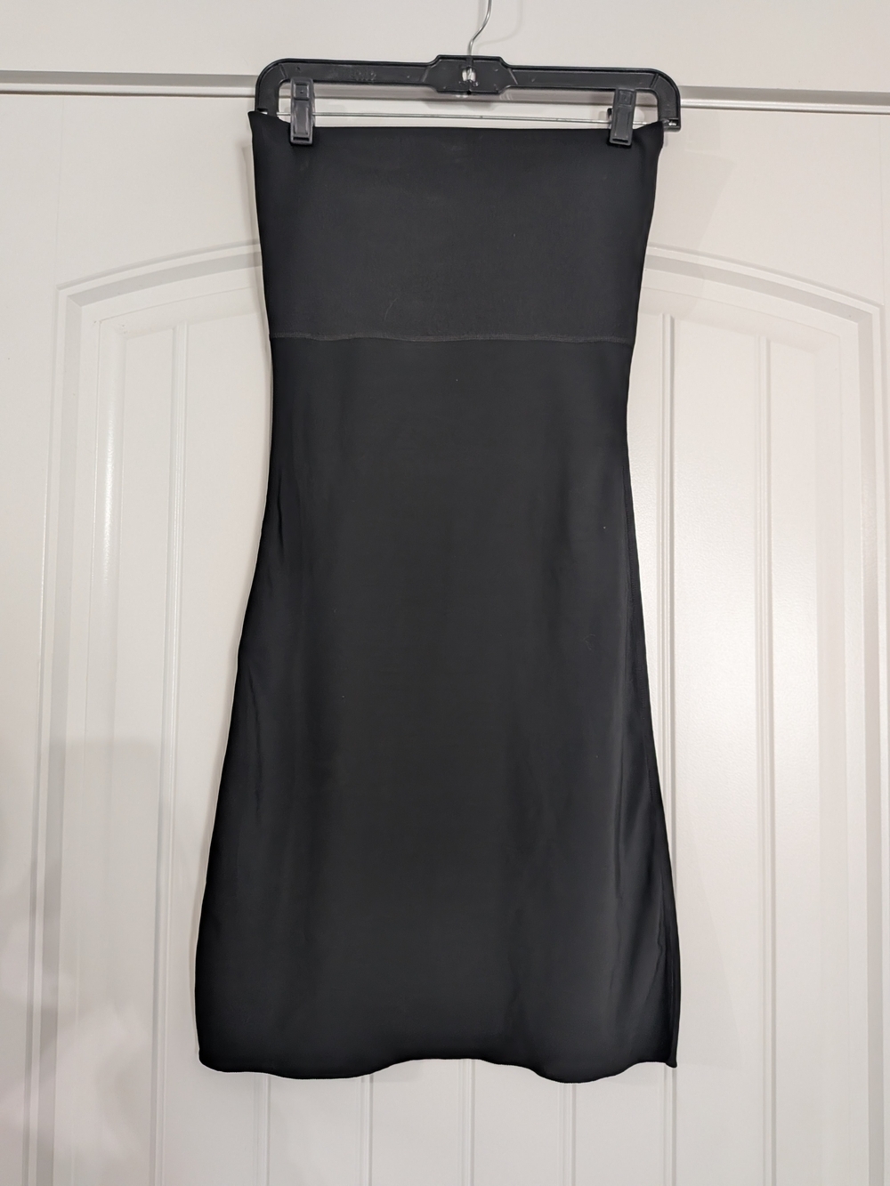 SPANX Strapless Black Seamless Shapewear Slip Dress